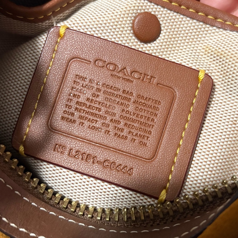 Coach Rogue bag 25 textile Jaquard - Picture 13 of 13
